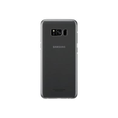 QG955CBE Clear Cover for Galaxy S8 Plus Black