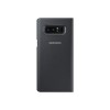 Official Samsung Gaxlay Note 8 Clear View Standing Cover - Black