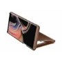 Note 9 Clear View Standing Cover - Brown