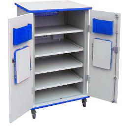 Monarch MediaCabby - 5 Bay Horizontal Trolley