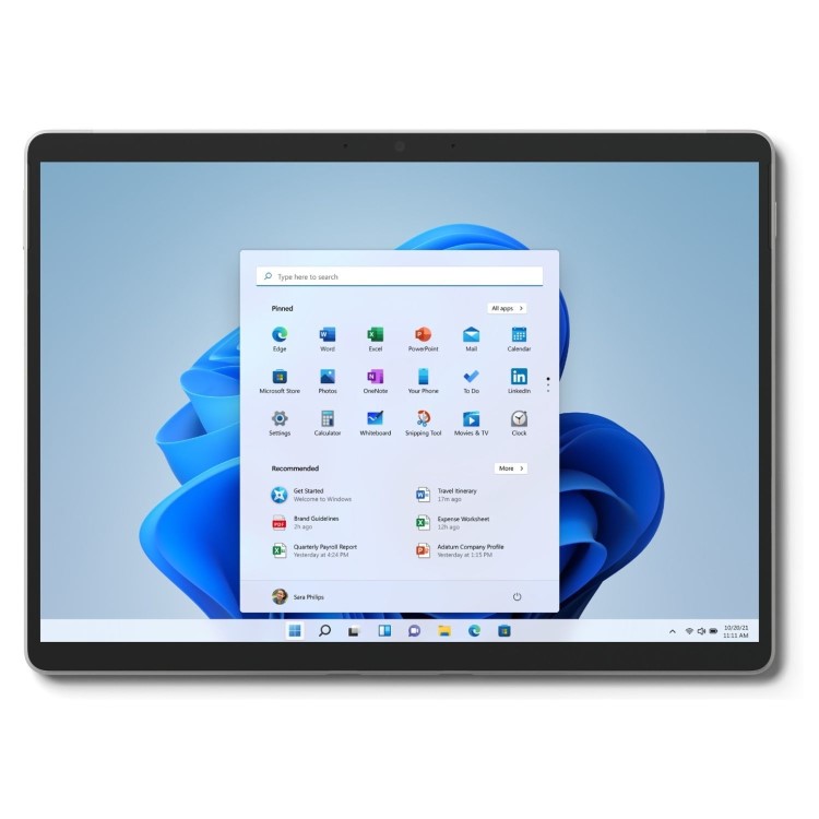 Microsoft Surface Pro 8 256GB 13" Tablet Platinum