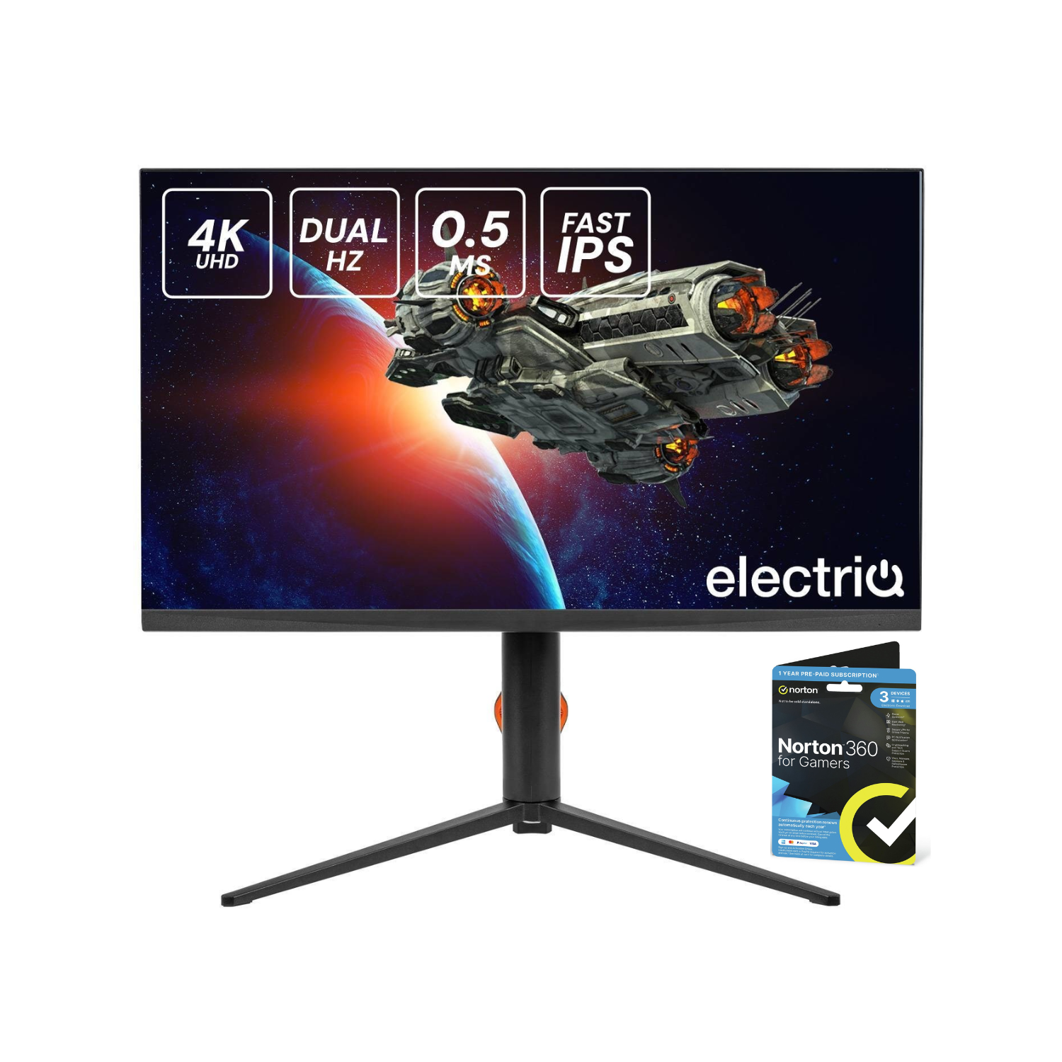 electriQ 27 UHD160FHD320I 27 IPS Dual Hz UHD 4K 160Hz Full HD 320Hz 0
