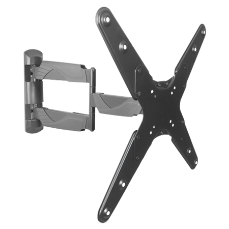 Refurbished electriQ Multi-Action Articulating TV Wall Bracket for TVs up to 55" with VESA up to 400 x 400mm and 35kg Load