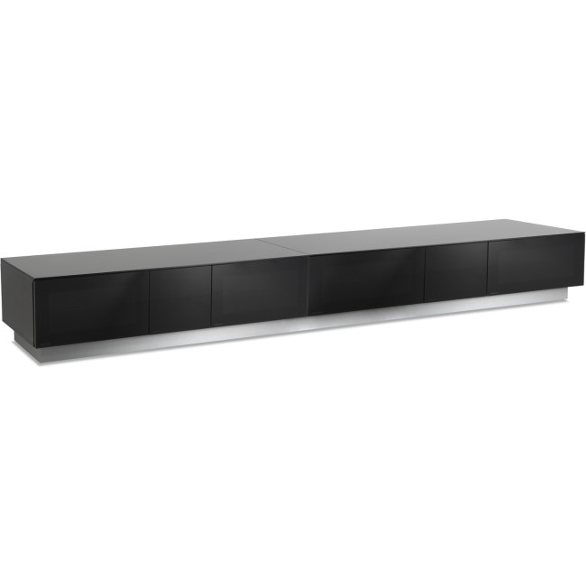 Alphason EMTMOD-2500-BLK Element Modular TV Cabinet for up to 110" TVs - Black 