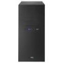 Aerocool QC-203 M-ATX Case USB3 Rubber Coated Fascia Black Interior No PSU