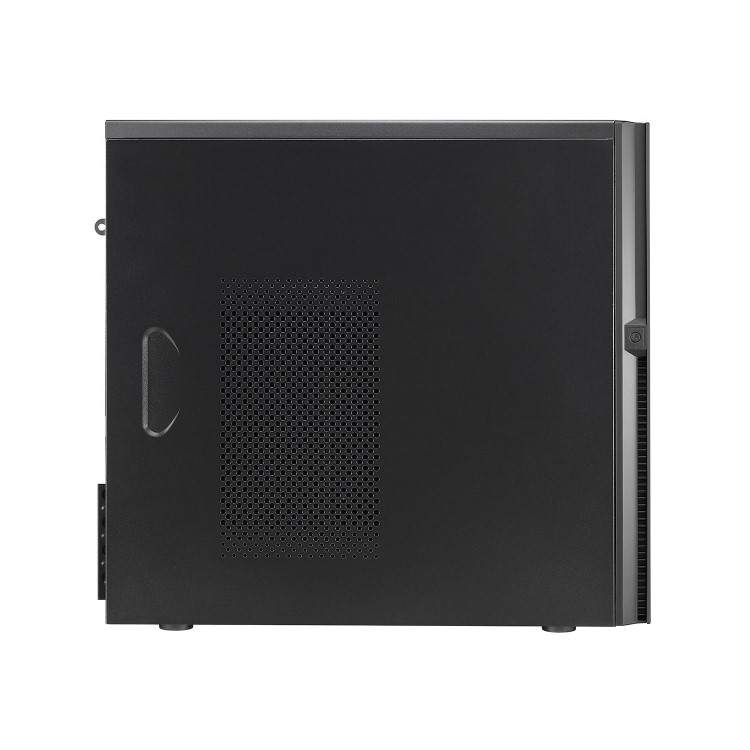 Aerocool QC-203 M-ATX Case USB3 Rubber Coated Fascia Black Interior No PSU