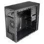 Aerocool QC-203 M-ATX Case USB3 Rubber Coated Fascia Black Interior No PSU