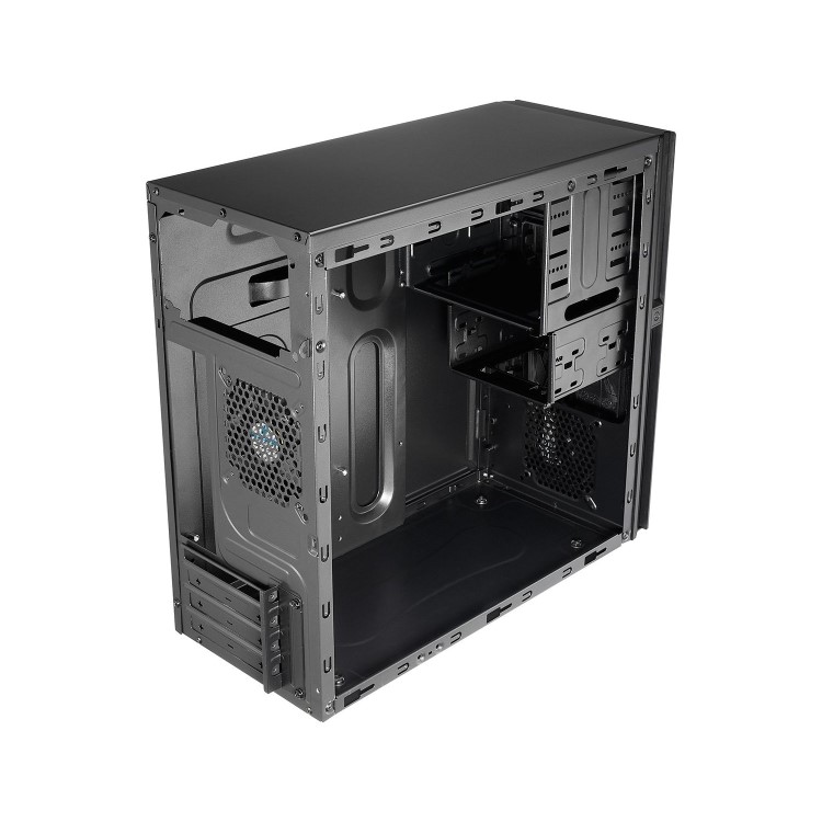 Aerocool QC-203 M-ATX Case USB3 Rubber Coated Fascia Black Interior No PSU