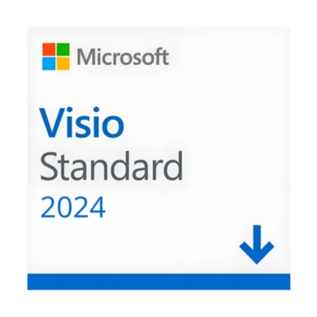 Microsoft Visio Standard 2024 All Language Retail Online ESD Software ...