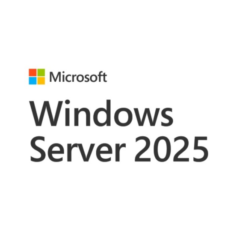 Microsoft Windows Server Standard 2025 64 Bit English 1pk DSP OEI DVD 16 Core Software
