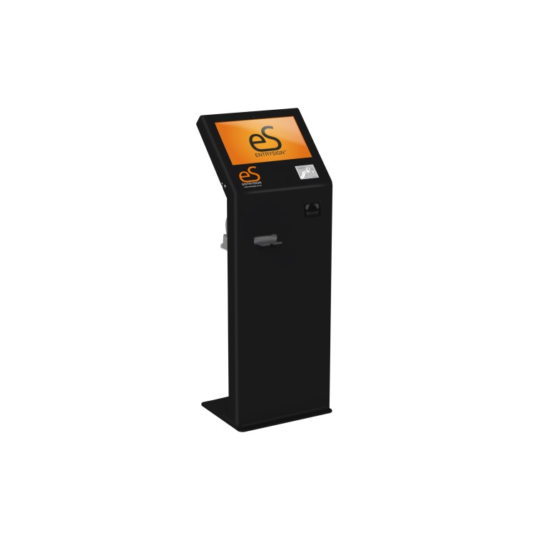 EntrySign Xpress Free-standing Education Kiosk System