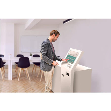 EntrySign Xpress Free-standing Education Kiosk System