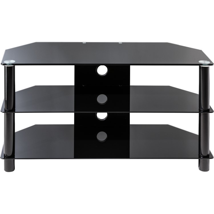 Alphason ESS1000/3-BLK Essentials TV Stand for up to 45" TVs - Black 