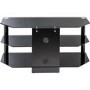 Alphason ESS1000/3-BLK Essentials TV Stand for up to 45" TVs - Black 