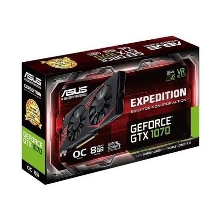 ASUS Expedition GeForce GTX 1070 8GB GDDR5 OC Graphics Card