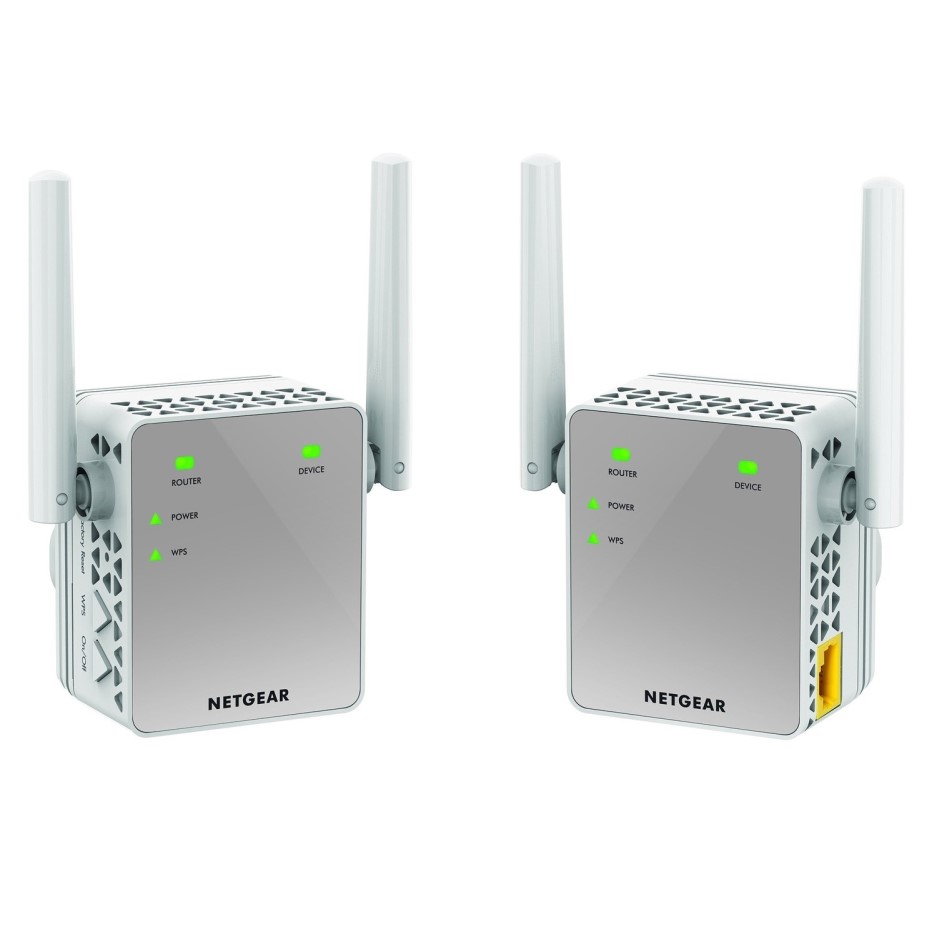 Netgear EX3700 750Mbps Dual Band 1 Port WiFi Range