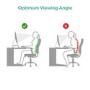 Premium Clear Glass Monitor And Notebook Stand/ Riser