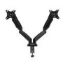 electriQ Premium Dual Monitor Arm for 13" - 32" Monitors