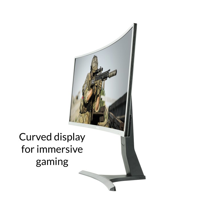 Refurbished electriQ 35" WQHD HDR UltraWide 100Hz 2ms FreeSync Curved Gaming Monitor