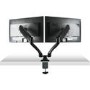 GRADE A1 - Dual Monitor Brackets with USB Ports