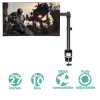 electriQ Single Monitor Arm for monitors up to 27 inch
