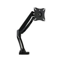 electriQ Single Monitor Arm with USB Ports for monitors up to 27 Inch