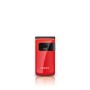 Emporia FLIPbasic Red 2.2" Easy To Use Clamshell 2G Unlocked & SIM Free