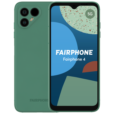 Fairphone 4 256GB 5G SIM Free Smartphone - Green