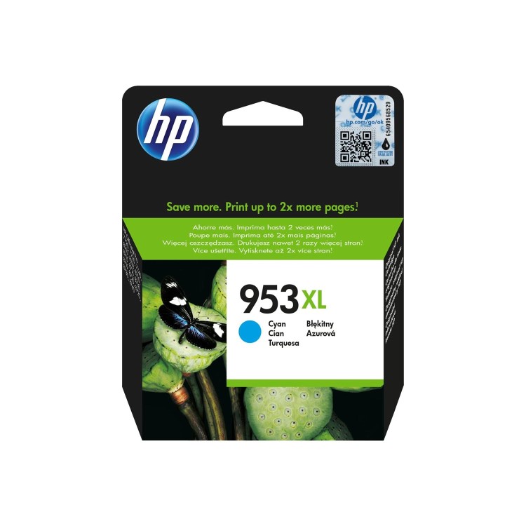 HP 953XL High Yield Cyan Original Ink Cartridge