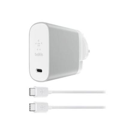 Belkin 45w USB-C Home Charger & USB-C Cable - Silver