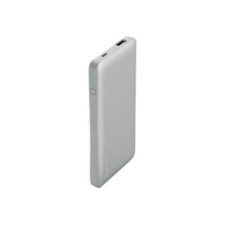 Belkin 5000mAh Battery Pack 2.4amp Output & Input Micro USB Cable - Silver