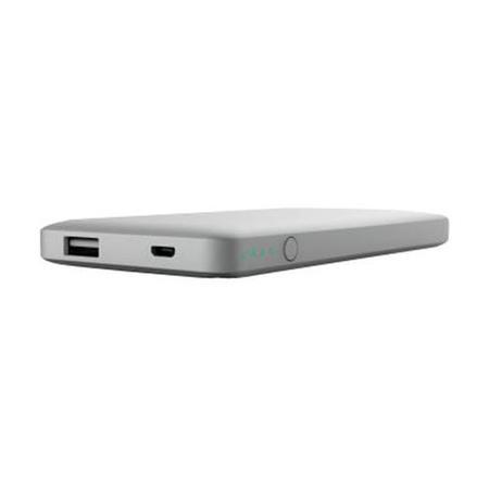 Belkin 5000mAh Battery Pack 2.4amp Output & Input Micro USB Cable - Silver