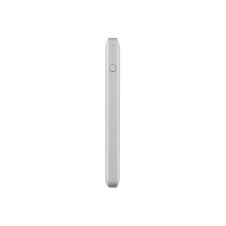 Belkin 5000mAh Battery Pack 2.4amp Output & Input Micro USB Cable - Silver