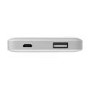 Belkin 5000mAh Battery Pack 2.4amp Output & Input Micro USB Cable - Silver
