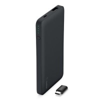 Belkin Pocket Power 5K + USB-C to Micro USB Adapter - Black Belkin Pocket Power 5K + USB-C to Micro USB Adapter - Black