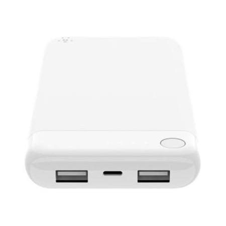 Belkin Boost Charge Power Bank 10K with Lightning Connector - White