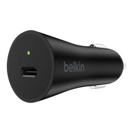 Belkin BOOSTCHARGE 27W USB-C Car Charger - Black