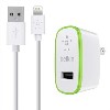 BOOST UP Home Charger with Lightning to USB ChargeSync Cable 1.2M - White