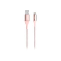 Belkin Premium Lightning to USB Cable with Kevlar Material 2.4Amp 1.2M Rose Gold Belkin Premium Lightning to USB Cable with Kevlar Material 2.4Amp 1.2M Rose Gold