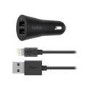 Belkin Dual USB Car Charger  with Lightning cable - Black