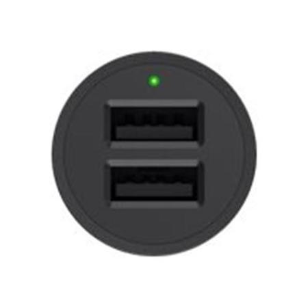Belkin Dual USB Car Charger  with Lightning cable - Black