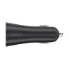 Belkin Dual USB Car Charger 2 x 2.4Amp - Black