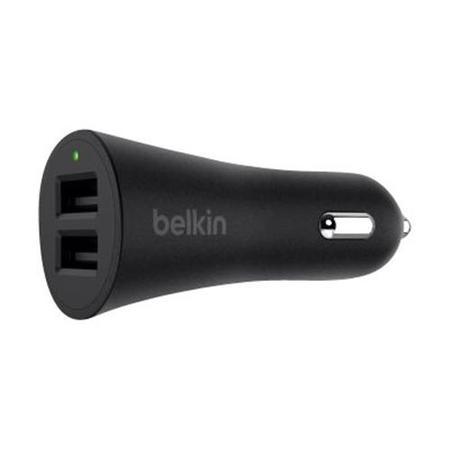Belkin Dual USB Car Charger 2 x 2.4Amp - Black