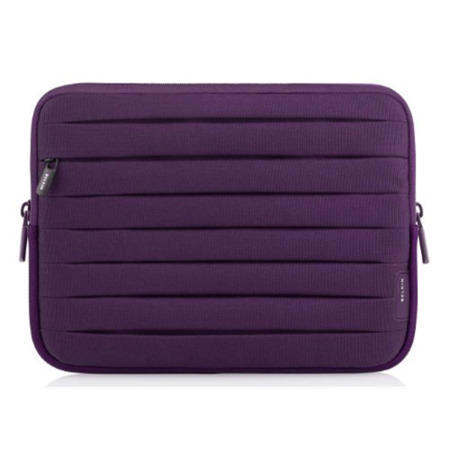 Belkin 9.7" Pleated Sleeve for Tablet PCs - Plum