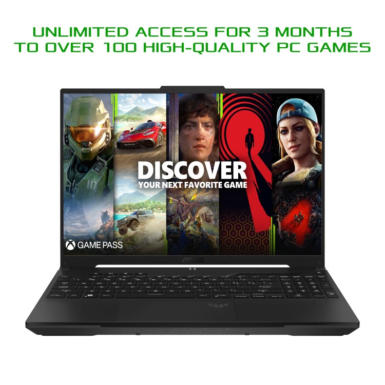 Asus TUF A16 AMD Ryzen 7 16GB 512GB RX 7600S 165Hz 16 Inch Windows 11 Gaming Laptop