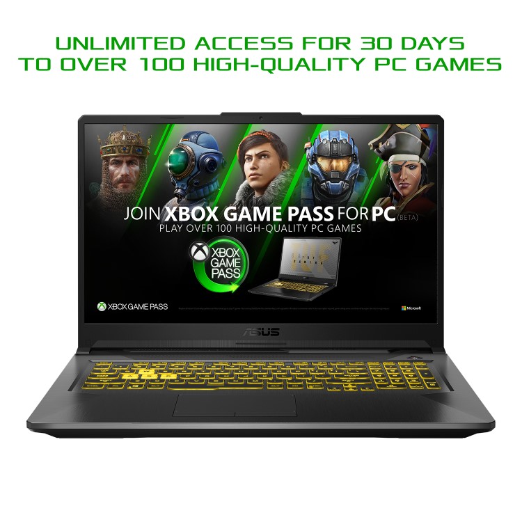 Asus TUF Gaming A15 FA506 Ryzen 7-4800H 16GB 1TB SSD 17.3 Inch GeForce GTX 1660Ti Windows 10 Gaming Laptop