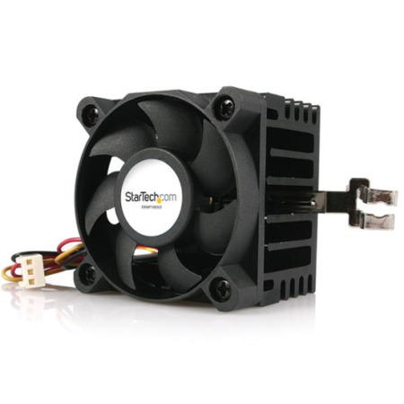 StarTech.com 50x50x41mm Socket 7/370 CPU Cooler Fan w/ Heatsink and TX3 and LP4
