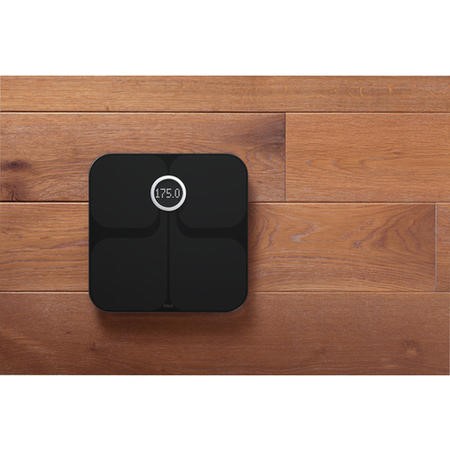 Fitbit Aria Wi-Fi Smart Scale Black Laptops Direct