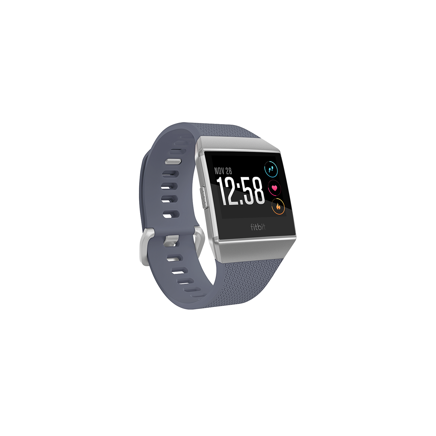 Fitbit ionic shop blue grey silver
