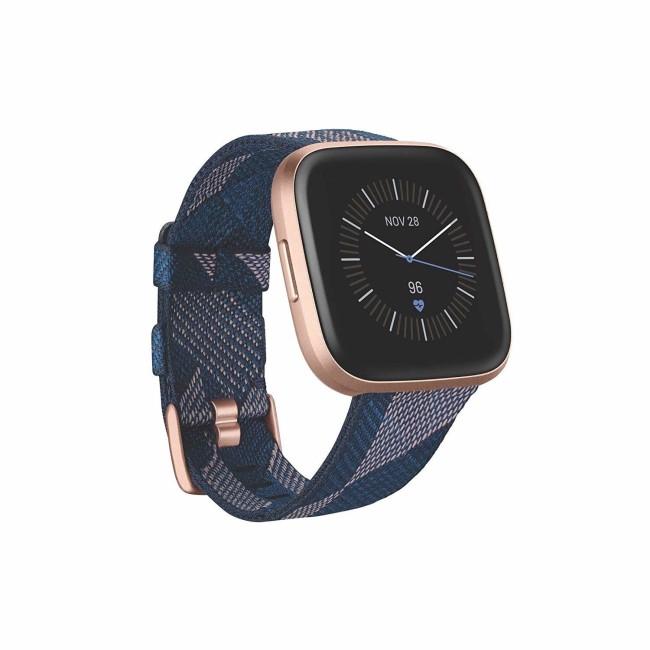FitBit Versa 2 Special Edition Navy & Pink Woven